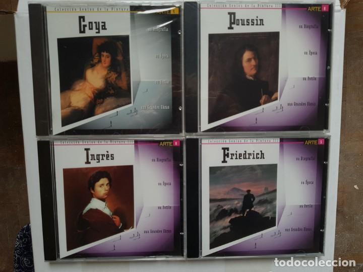 Colecionismo: 4 CD-ROM - COLECCION GENIOS DE LA PINTURA. POUSSIN, GOYA, INGR&Eacute;S, FRIEDRICH