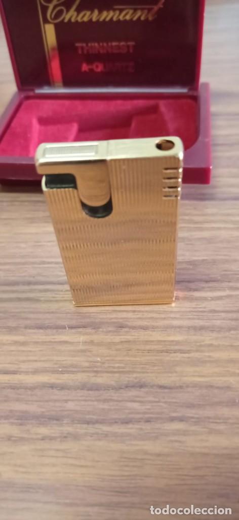 Coleccionismo: Mechero Charmant con su estuche original - Foto 3