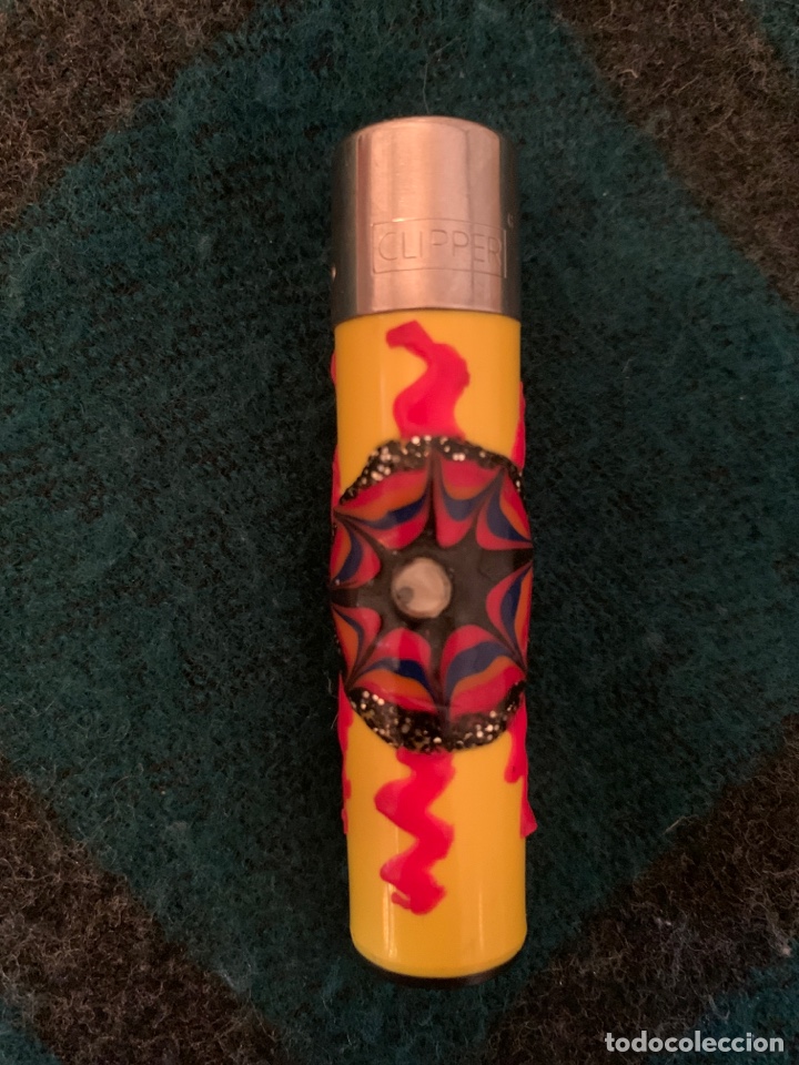 Coleccionismo: Mechero Clipper relieve - Foto 1