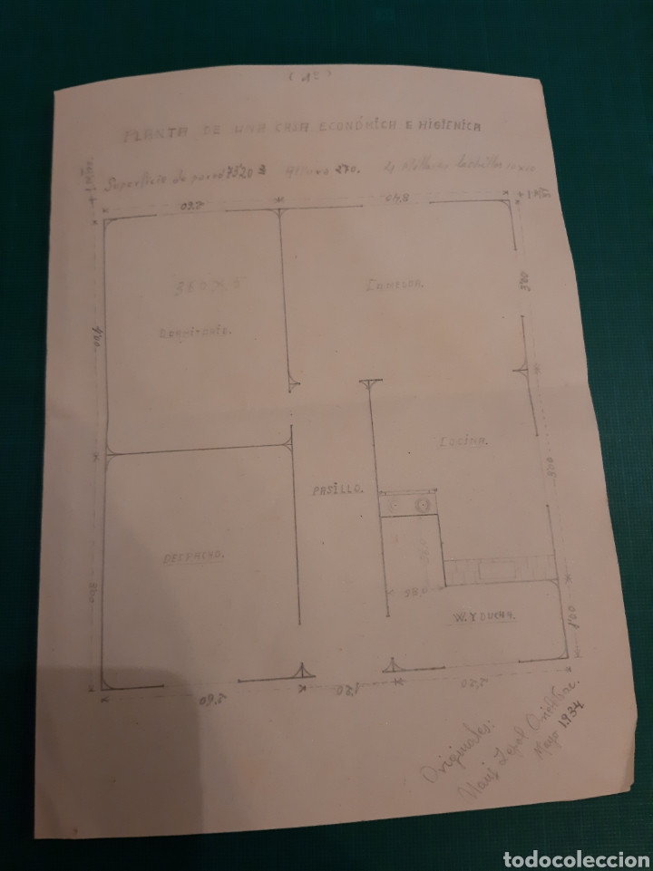 Coleccionismo: PLANOS JUAN L&Oacute;PEZ CASTELEIRO - Foto 1