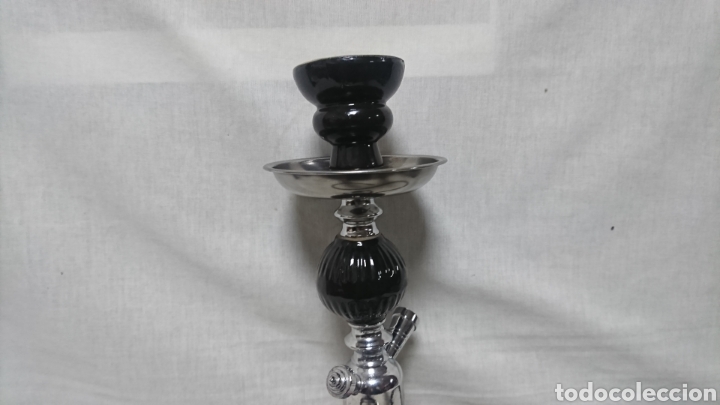 Coleccionismo: CACHIMBA DESMONTABLE CALAVERA, CRISTAL - Foto 4