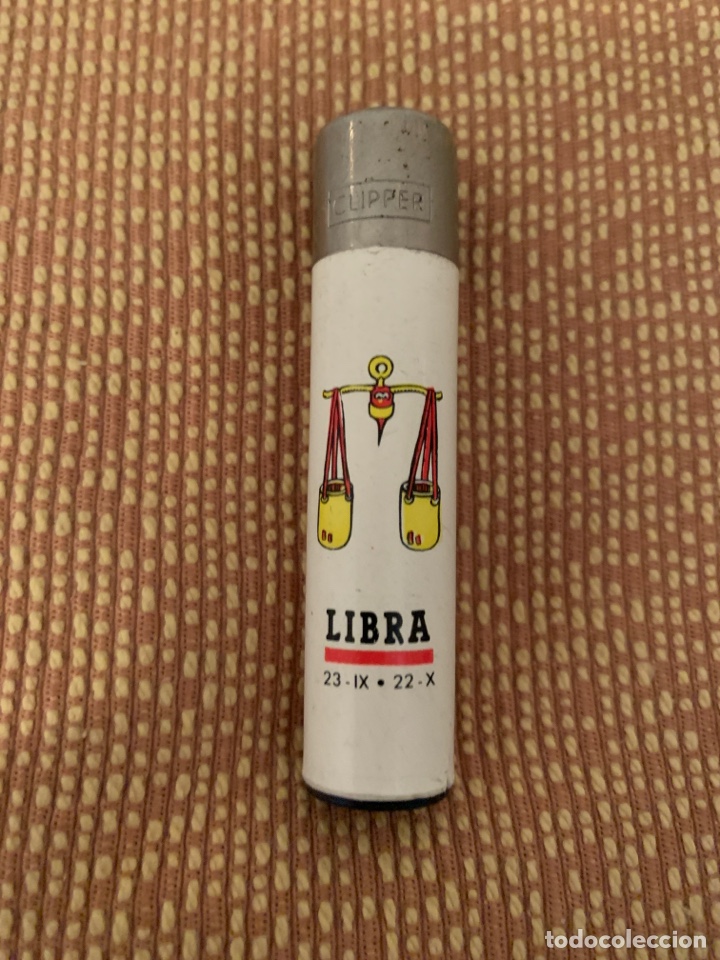 Coleccionismo: Mechero Clipper Libra - Foto 1