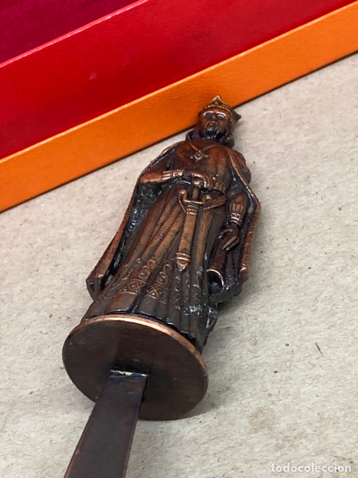 Coleccionismo: Abrecartas de bronce - Foto 4