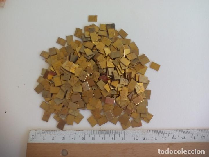 Coleccionismo: PHANTON-METALL. DEGUSSA, 200 PLACAS O PLAQUETAS PARA PROTESICO DENTAL, DENTISTA.