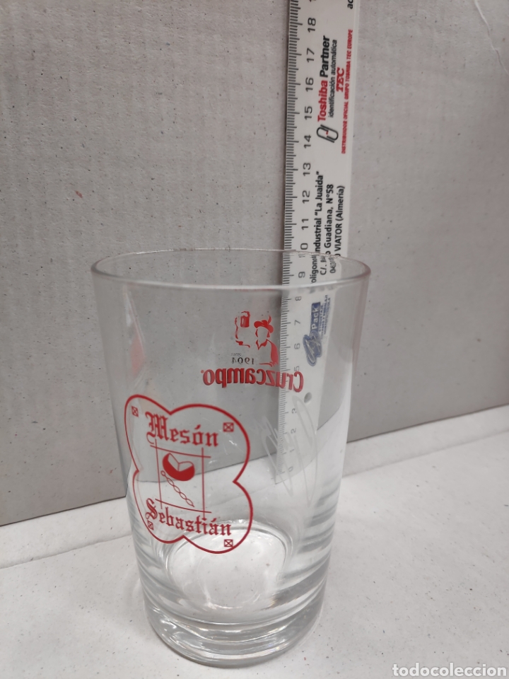 Coleccionismo: Vaso de cerveza Cruzcampo