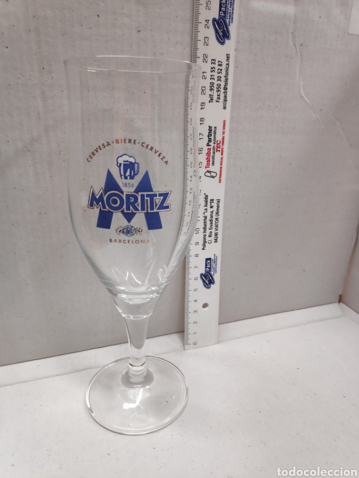 Coleccionismo: Copa de cerveza Moritz