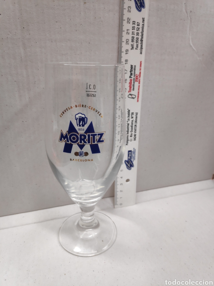 Coleccionismo: Copa de cerveza Moritz
