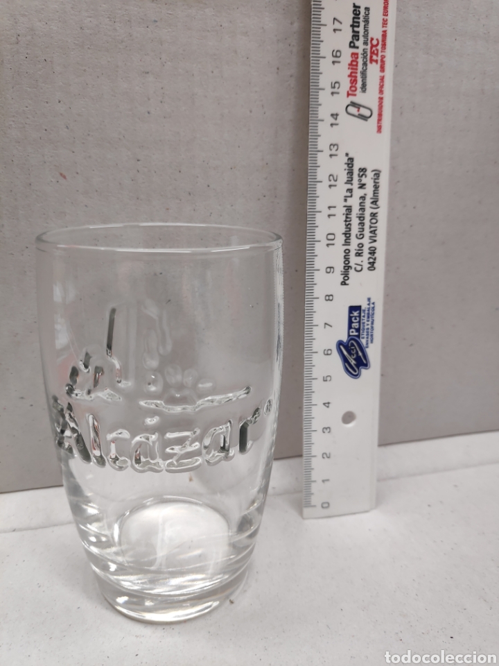 Coleccionismo: Vaso de cerveza Alcazar - Foto 1