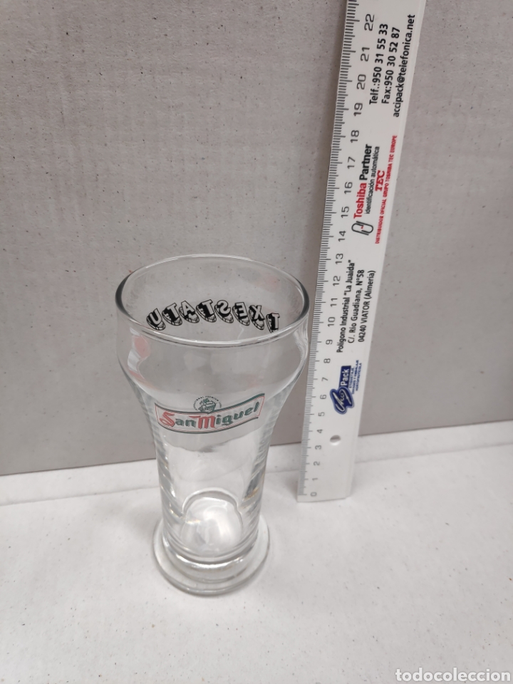 Coleccionismo: Vaso San Miguel - Foto 1