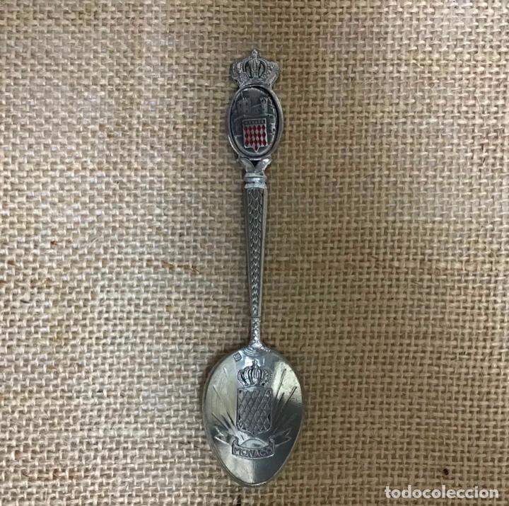 Coleccionismo: M&Oacute;NACO, CUCHARILLA DE COLECCI&Oacute;N - Foto 1