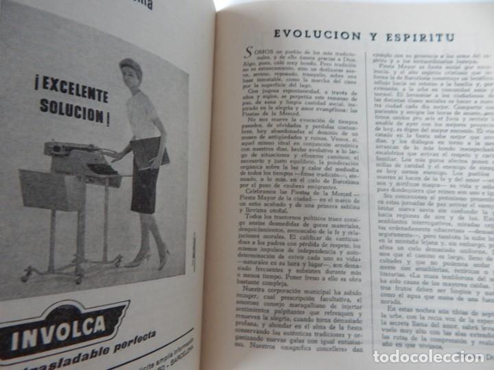 Coleccionismo: Programa Fiestas de la Merced - Barcelona 1960 - Foto 3