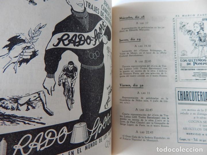 Coleccionismo: Programa Fiestas de la Merced - Barcelona 1960 - Foto 8