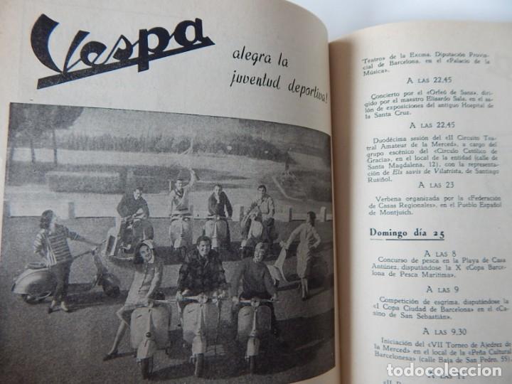 Coleccionismo: Programa Fiestas de la Merced - Barcelona 1960 - Foto 9