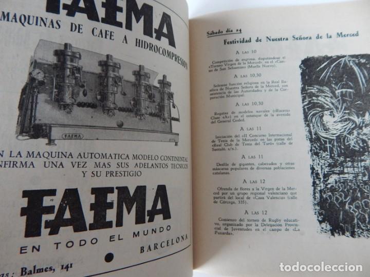 Coleccionismo: Programa Fiestas de la Merced - Barcelona 1960 - Foto 10