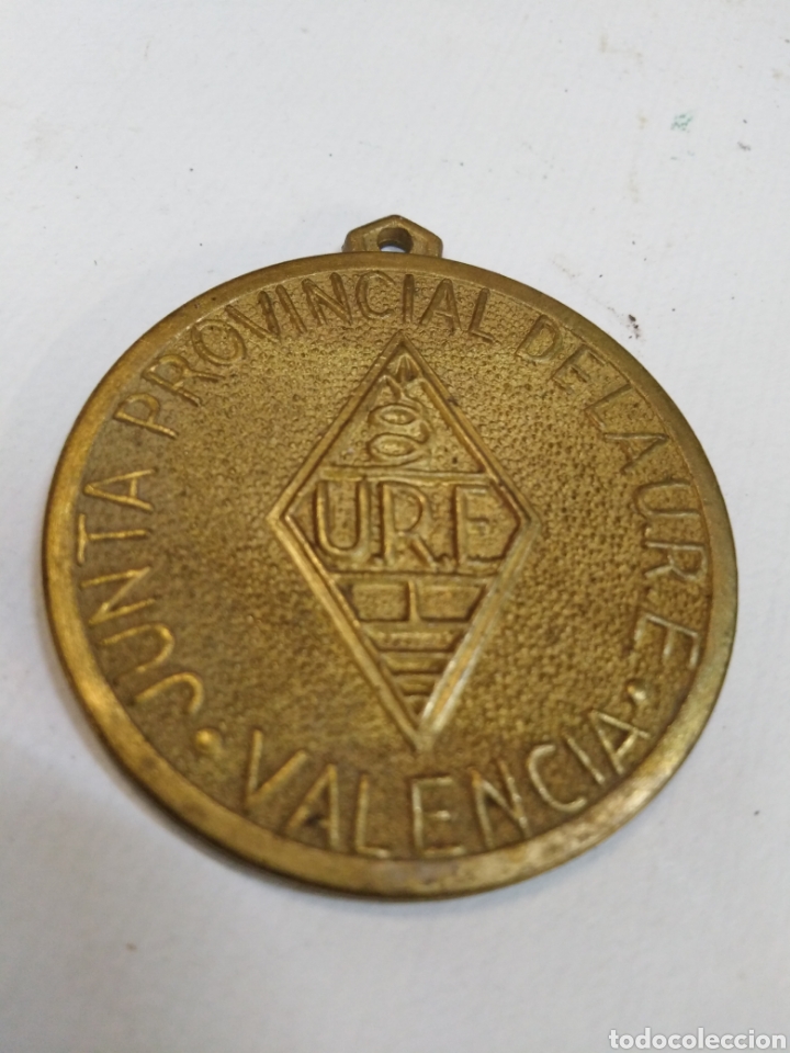 Coleccionismo: MEDALLA CONMEMORATIVA JUNTA PROVINCIAL DE LA U.E.R-VALENCIA,XXV ANIVERSARIO 16/11/74,RADIO AFICIONAD