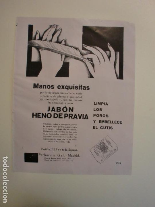 Collecting paper: JAB&Oacute;N HENO DE PRAVIA - ACTUALIDAD GRAFICA EN MADRID - 23/1/1929