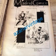 Coleccionismo: 1891, PORTADA MADRID COMICO, CARICATURA INFIDELIDAD CONYUGAL