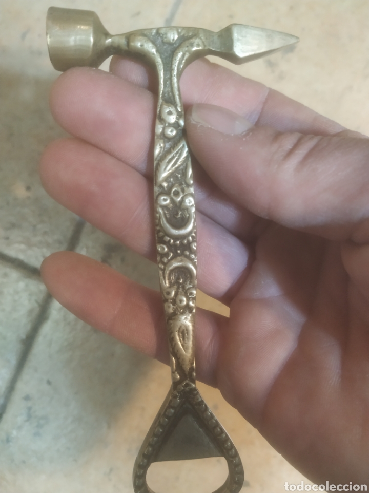 Coleccionismo: Pequeño martillo de bronce - Foto 2 - 220292211