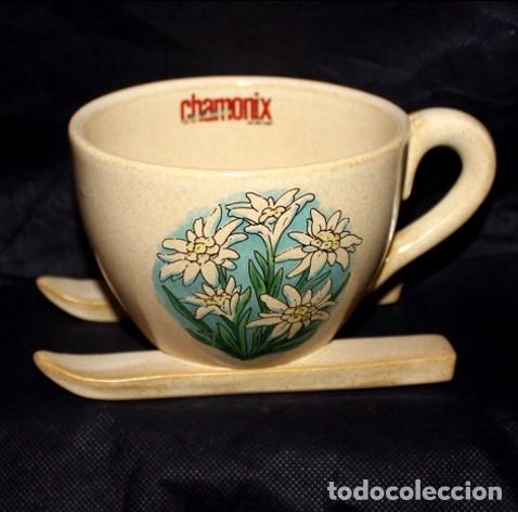 Coleccionismo: TAZA MUG CERAMICA - CHAMONIX - Foto 1