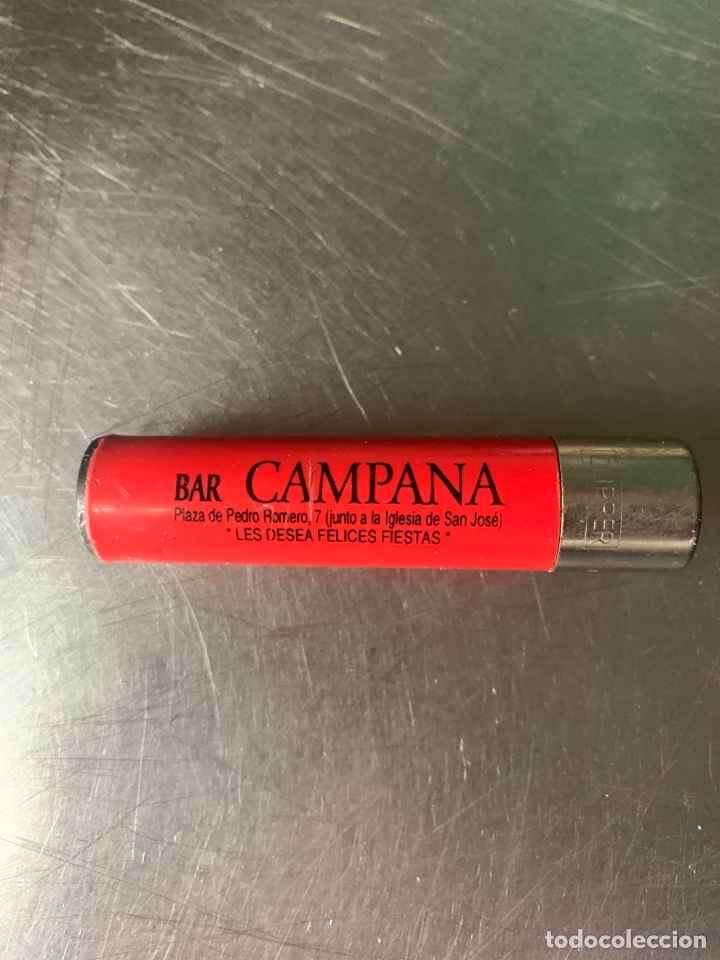 Coleccionismo: Mechero Clipper Bar Campana - Foto 1