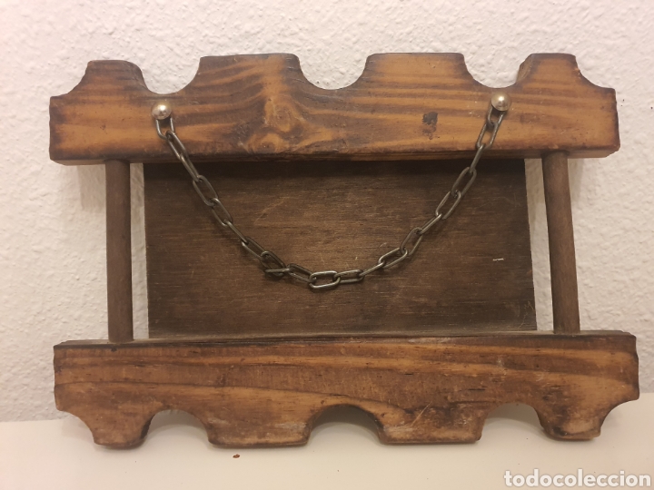 Coleccionismo: cuadro madera metal de cervantes - Foto 5