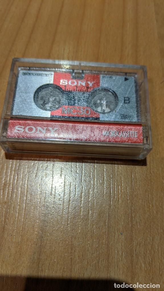Coleccionismo: CINTA MICROCASSETTE SONY MC 30