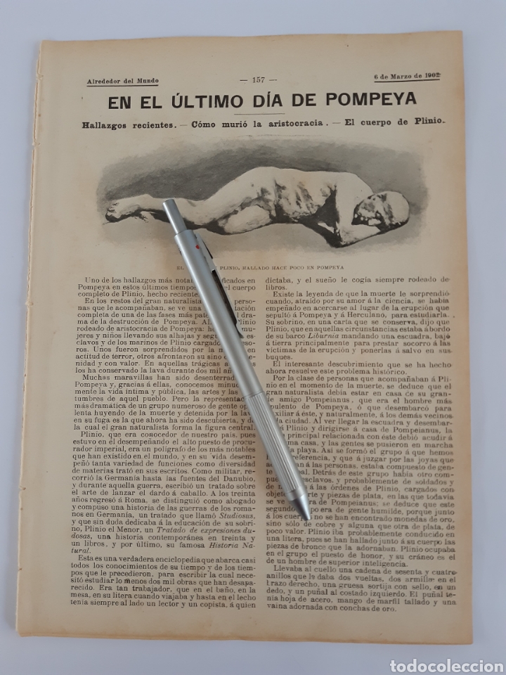 Coleccionismo: &Uacute;ltimo d&iacute;a de Pompeya / Casa de V&iacute;ctor Hugo en Madrid/ Millonarios en la c&aacute;rcel. 1902