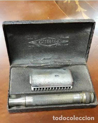 Coleccionismo: MAQUINILLA DE AFEITAR GUILLETTE.CON CAJA