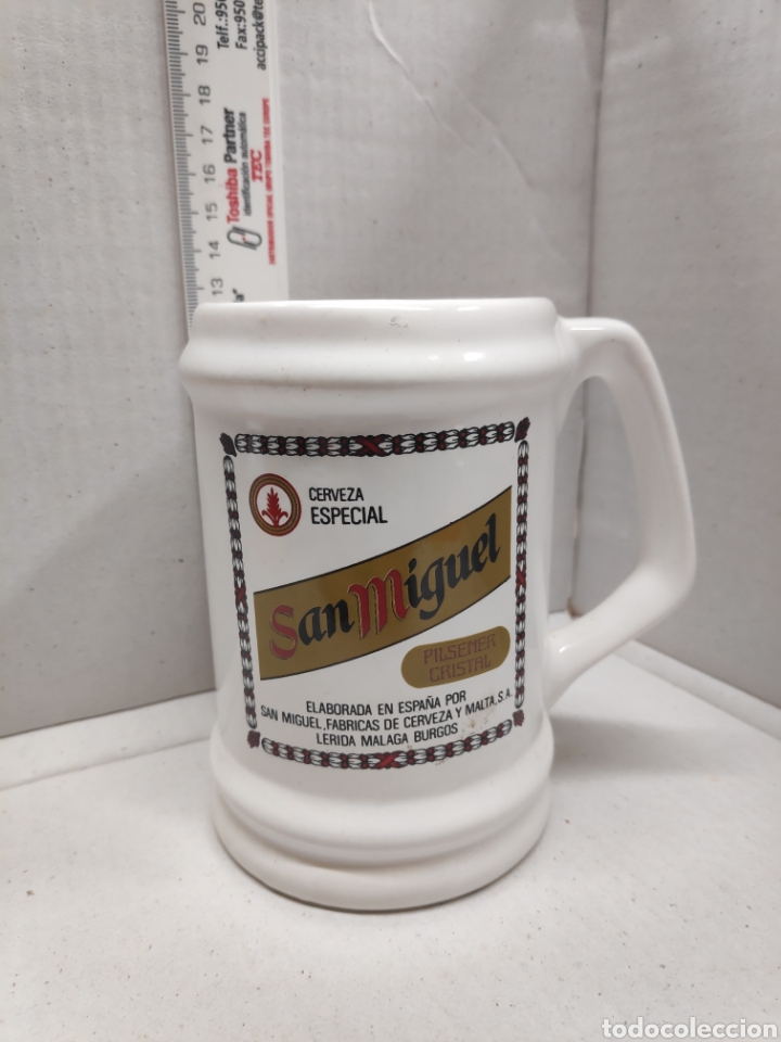 Coleccionismo: Jarra de cerveza San Miguel