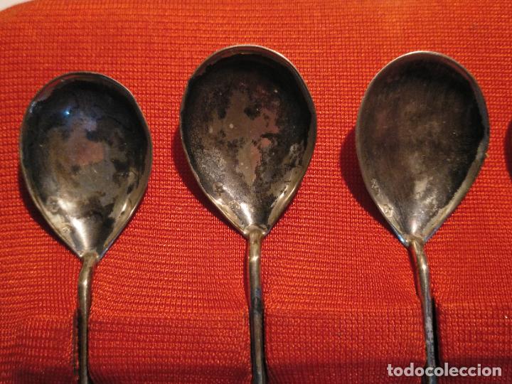 Coleccionismo: Cucharas de plata de ley cuberteria - Foto 2