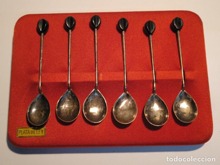Coleccionismo: Cucharas de plata de ley cuberteria - Foto 1