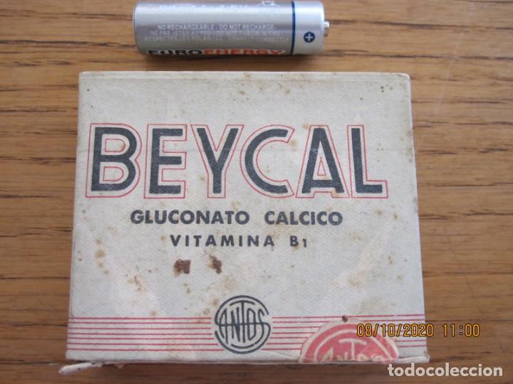 Collecting: VITAMINAS CALCIO BEYCAL LABORATORIO SANTOS (MADRID)