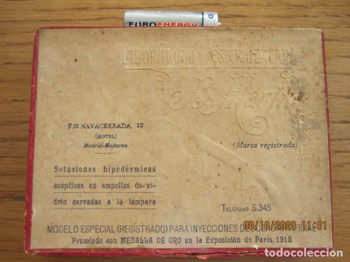 Coleccionismo: caja antiguo medicamento farmacia antigua laboratorio B. Martin