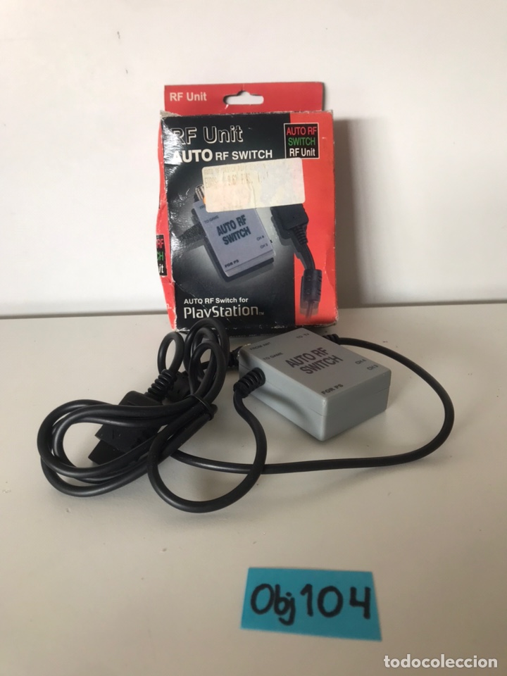 Coleccionismo: AUTO RF SWITCH PLAYSTATION - Foto 1