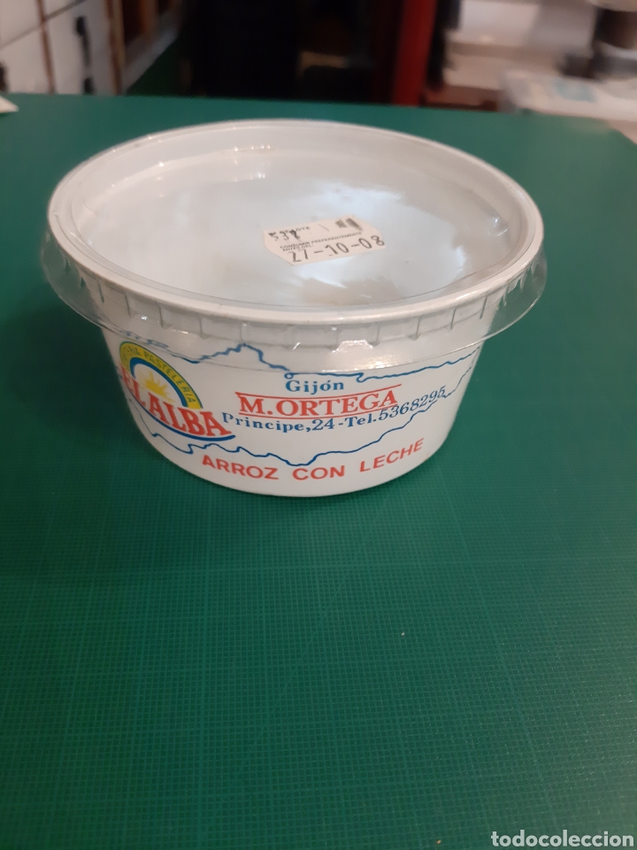 Coleccionismo: GIJ&Oacute;N ASTURIAS M.ORTEGA ARTOZ CON LECHE RECIPIENTE