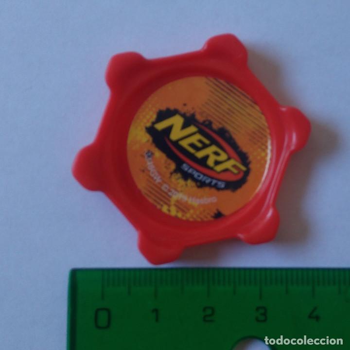 Coleccionismo: Nerf Kelloggs 2019 disco Kellogg kellog pROMOCIONAL Hasbro disc rojo naranja