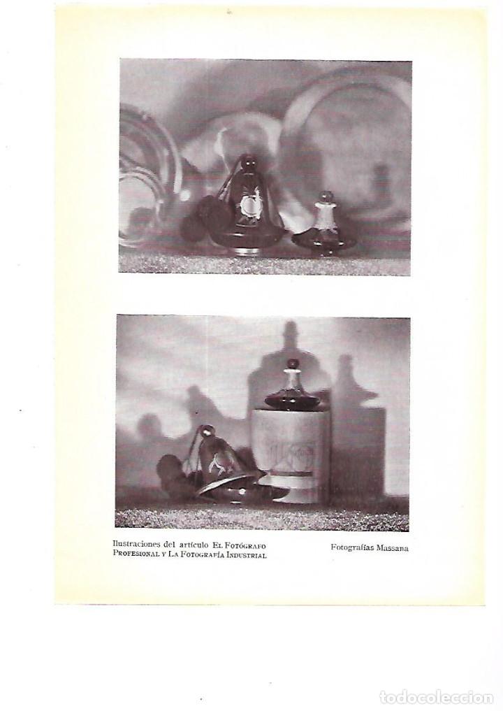 Collezionismo: A&Ntilde;O 1929 LAMINA FOTOGRAFICA DOS FOTOGRAFIAS DEL FOTOGRAFO MASSANA