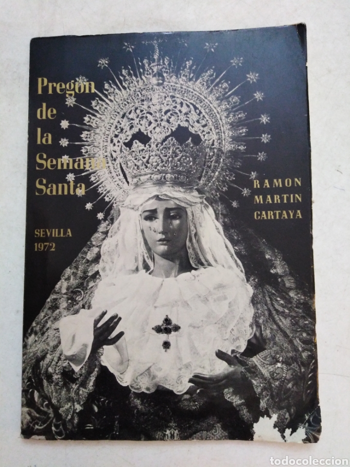 Coleccionismo: Preg&oacute;n de la semana Santa ( Ram&oacute;n Mart&iacute;n Cartaya ) 1972