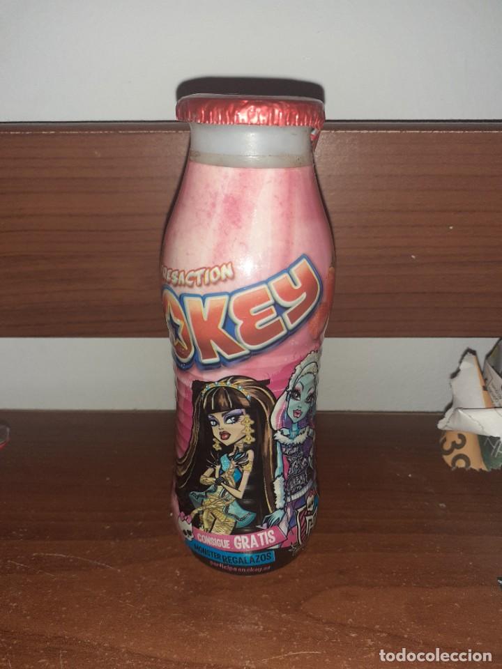 Coleccionismo: Bote batido fresa okey promocion monster high a&ntilde;o 2013 vacio