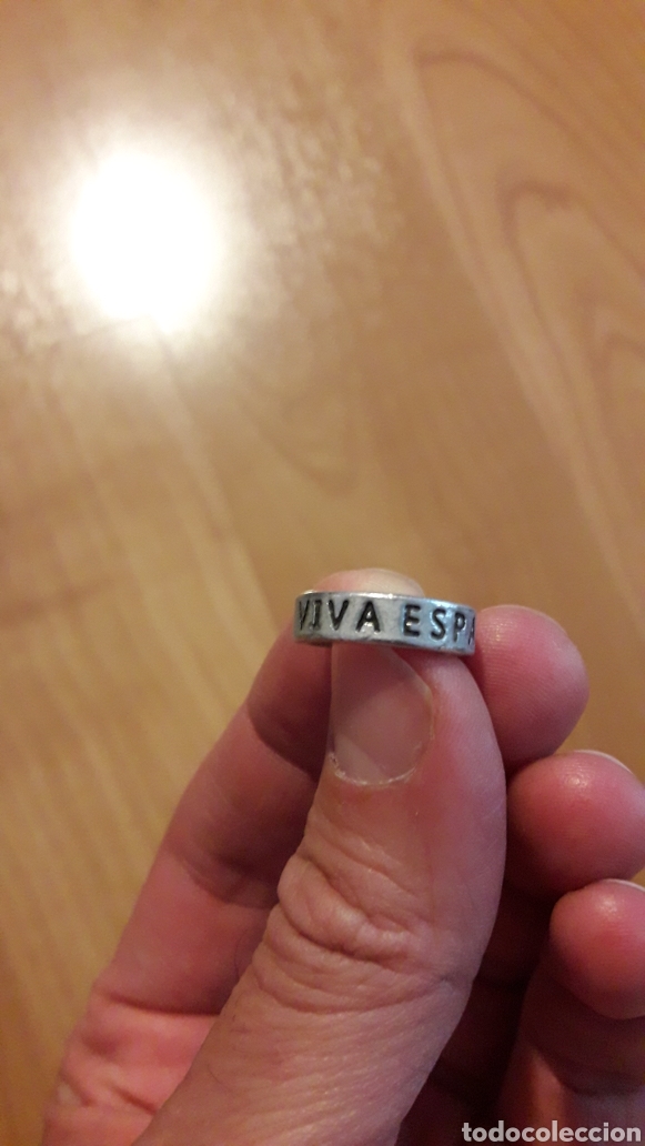 Collectionnisme: ESPECIE DE MINI ANILLO VIVA ESPA&Ntilde;A