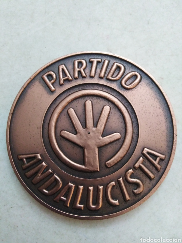 Collectionnisme: Medalla Partido andalucista, 25 a&ntilde;os 1965-1990