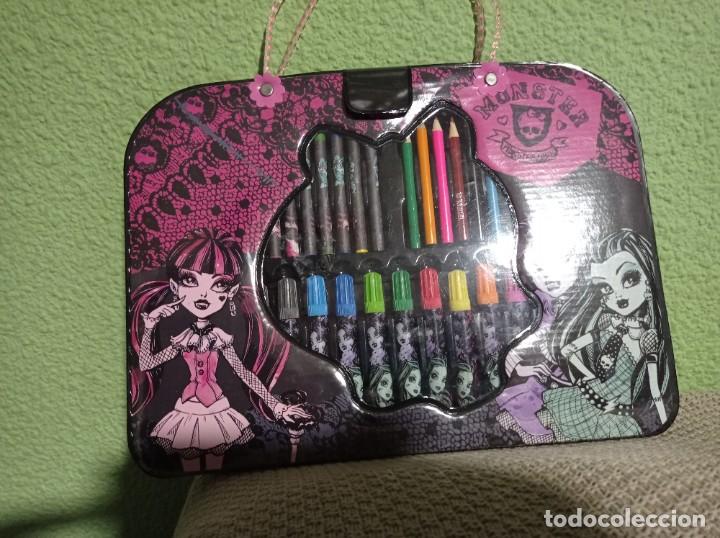 Coleccionismo: ESTUCHE DE PINTURAS Monster High