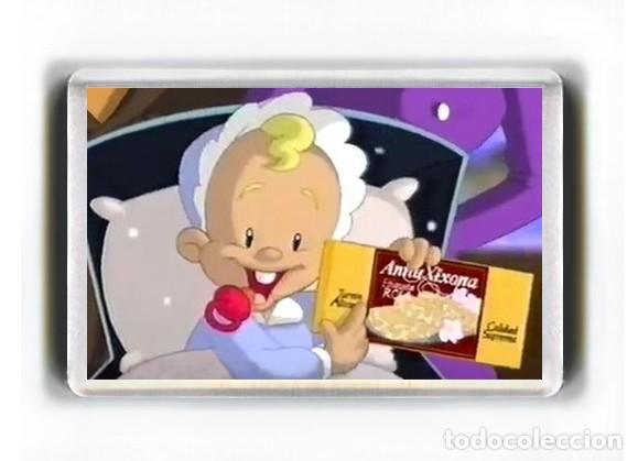 Coleccionismo: IMAN ACRILICO NEVERA - PUBLICIDAD TURRON ANTIU XIXONA