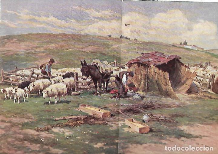 Sammelleidenschaft Papier: A&Ntilde;O 1915 RECORTE PRENSA PINTURA LAMINA VIDA CAMPESTRE SUELTA REBA&Ntilde;O POR LA MA&Ntilde;ANA DIBUJO REGIDOR