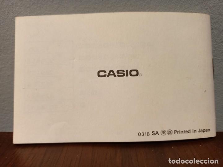 Coleccionismo: MANUAL DE OPERACION CASIO ML-833 - Foto 2
