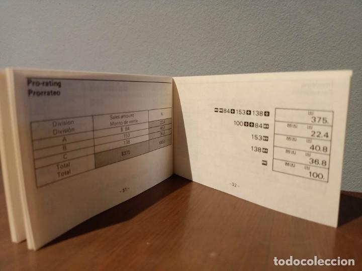 Coleccionismo: MANUAL DE OPERACION CASIO ML-833 - Foto 6