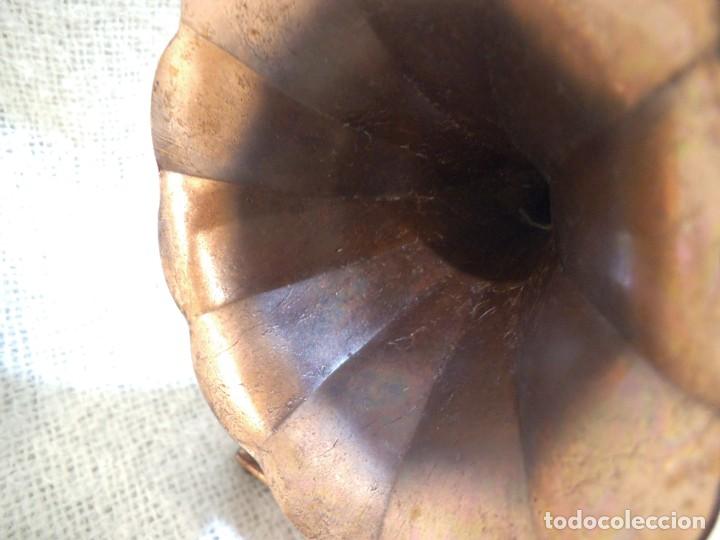 Coleccionismo: GRAM&Oacute;FONO METAL ( PLOMIZO COBREADO ) - Foto 7