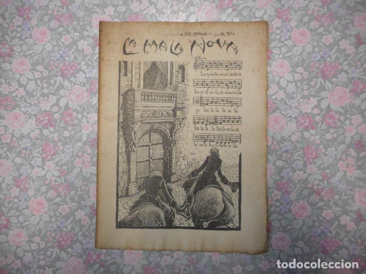 Coleccionismo: CA&Ccedil;ONER POPULAR. LA MALA NOVA.