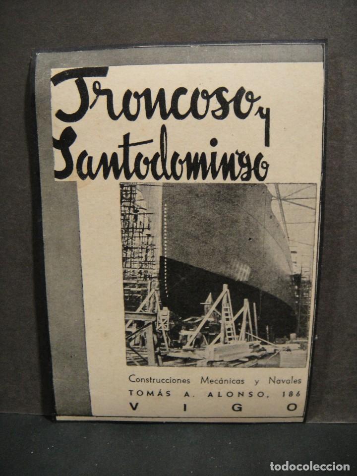 Coleccionismo: construcciones navales , troncoso y santodomingo - vigo