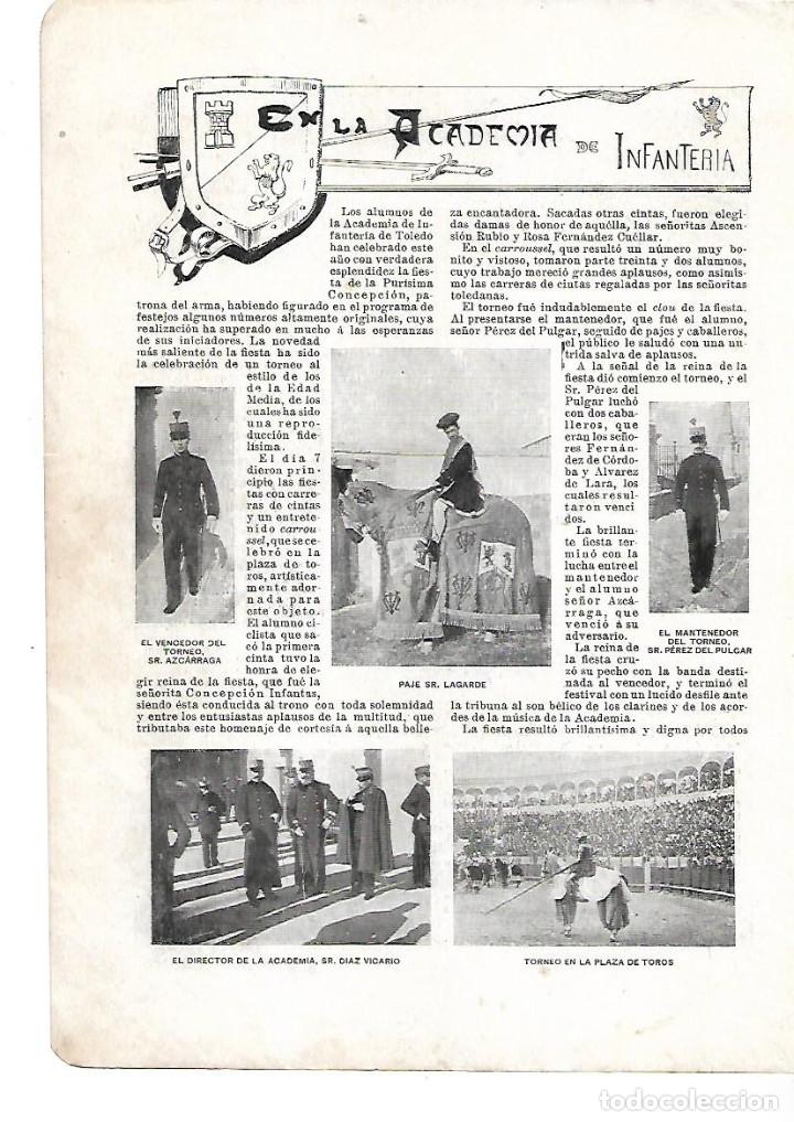Colecionismo: A&Ntilde;O 1901 EJERCITO SOLDADOS FIESTA MEDIEVAL PURISIMA ACADEMIA DE INFANTERIA BATALLON DE CAZADORES